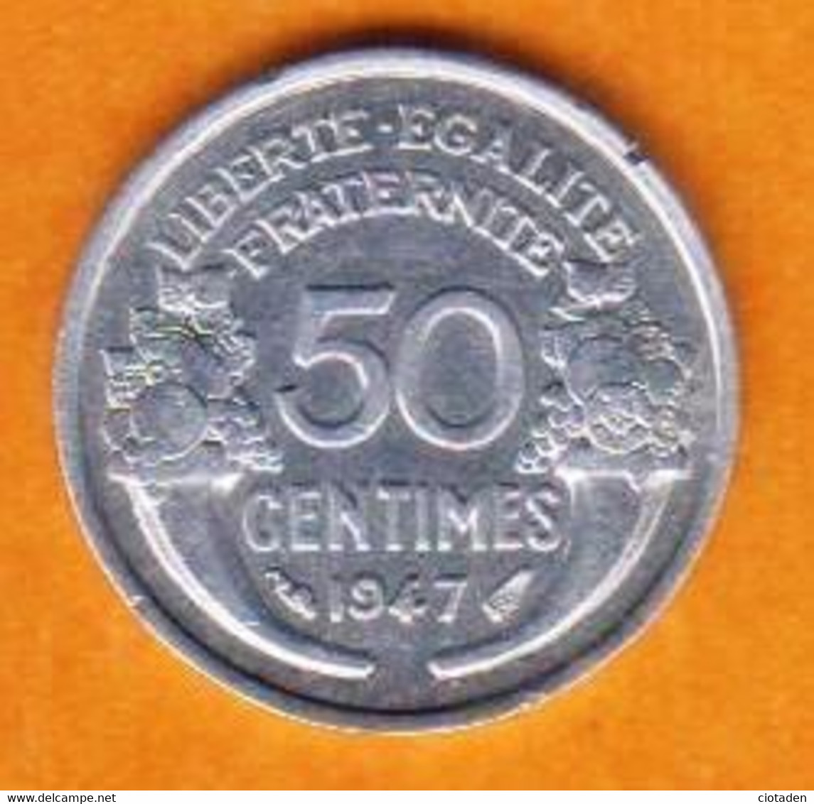 France - 50 C - Morlon Légère - 1947 - 50 Centimes