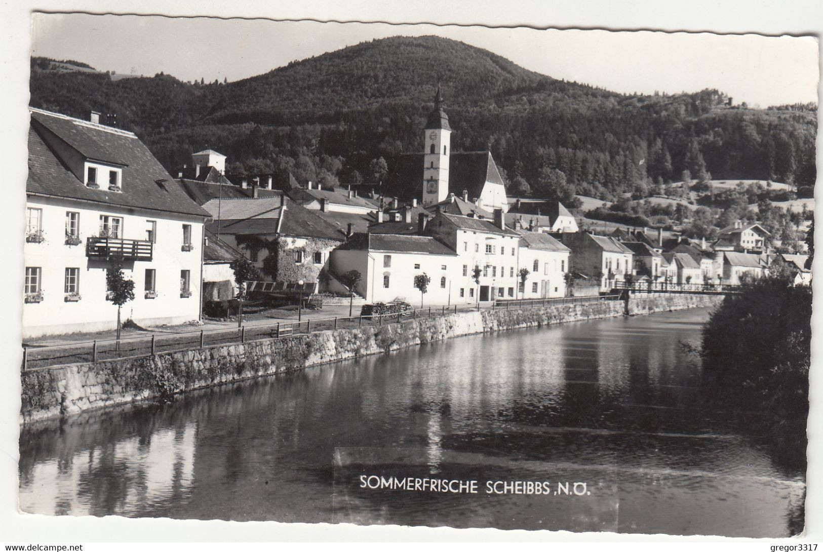 C1276) Sommerfrische SCHEIBBS - Partie Am Fluss It HAUS DETAILS U. Kirche - Scheibbs