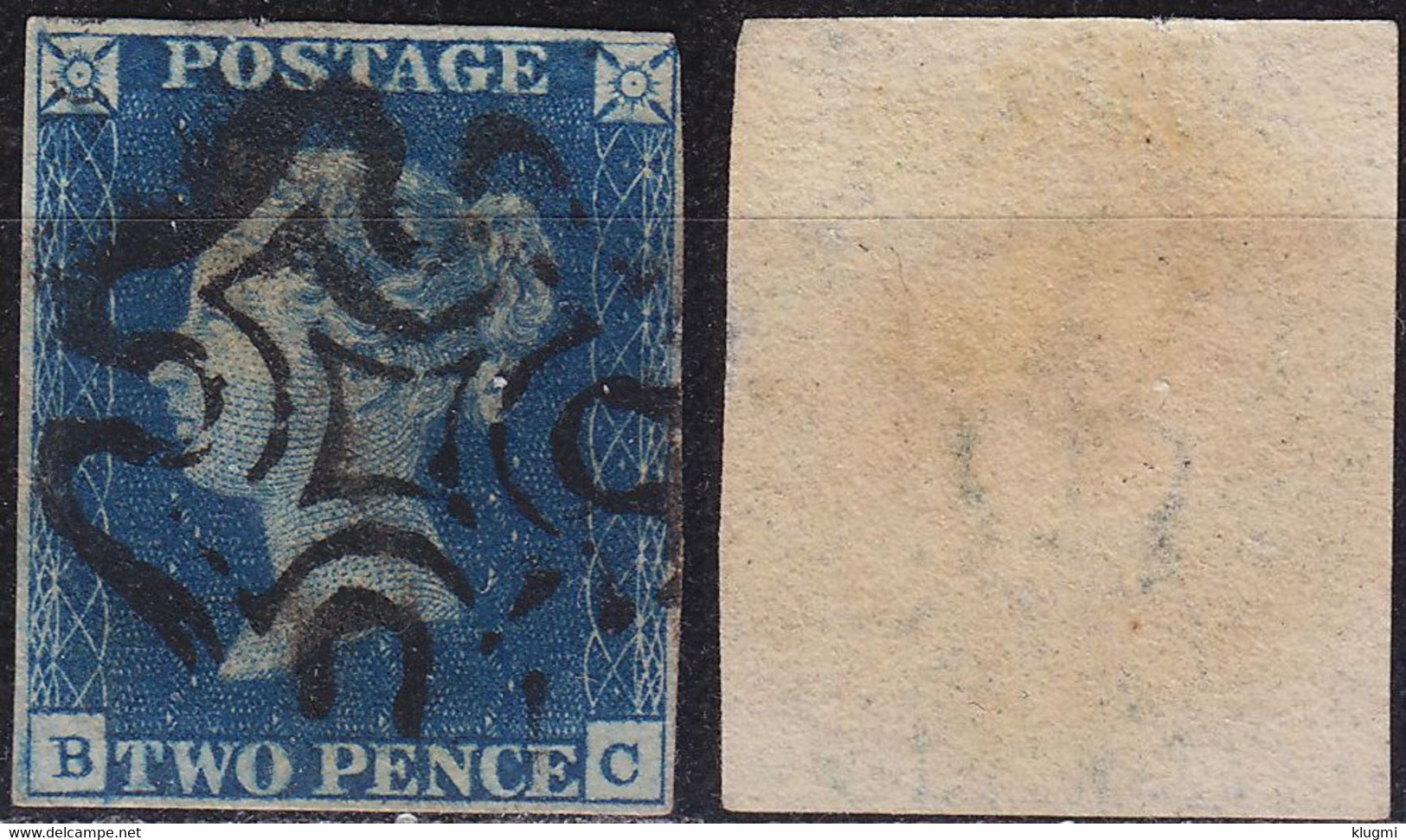 ENGLAND GREAT BRITAIN [1840] MiNr 0002 ( O/used ) [01] - Used Stamps