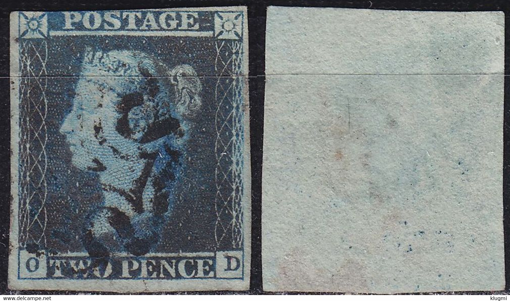 ENGLAND GREAT BRITAIN [1841] MiNr 0004 ( O/used ) [01] - Used Stamps