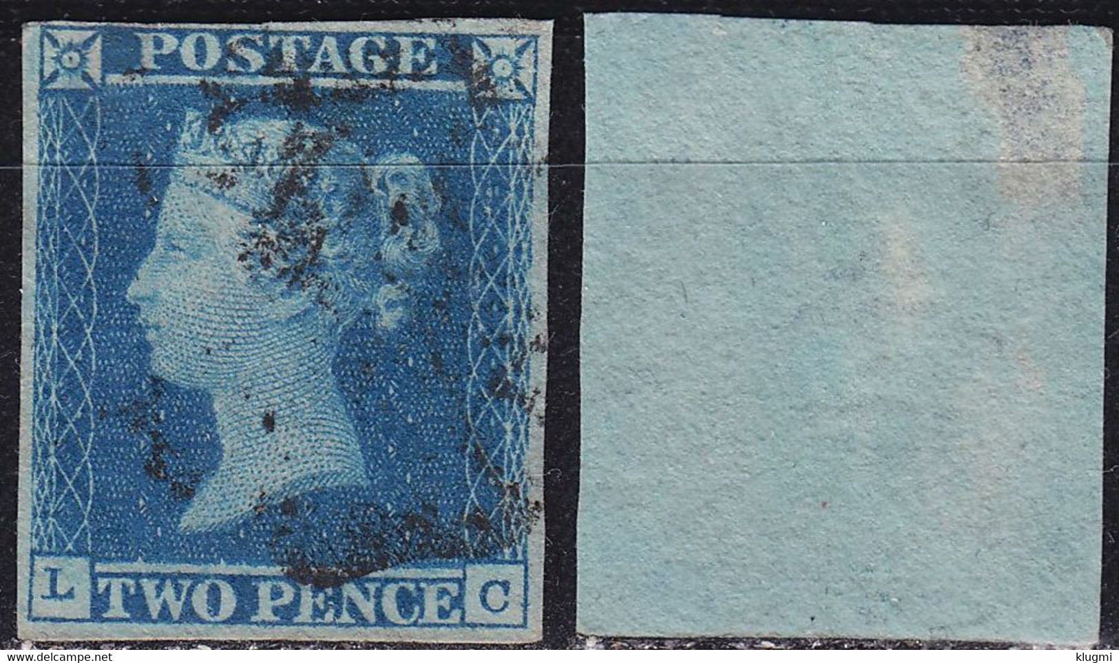 ENGLAND GREAT BRITAIN [1841] MiNr 0004 ( O/used ) [02] - Used Stamps