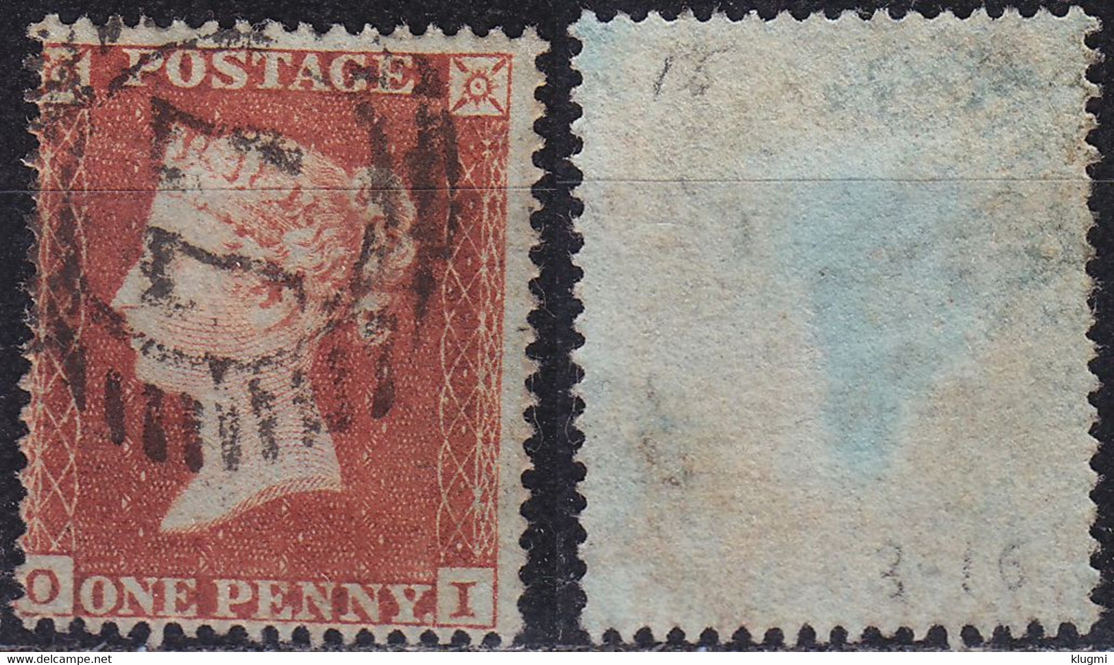 ENGLAND GREAT BRITAIN [1850] MiNr 0008 A ( O/used ) [01] - Gebruikt