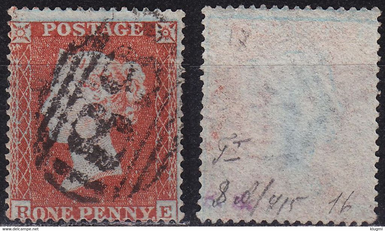 ENGLAND GREAT BRITAIN [1850] MiNr 0008 A ( O/used ) [02] - Oblitérés