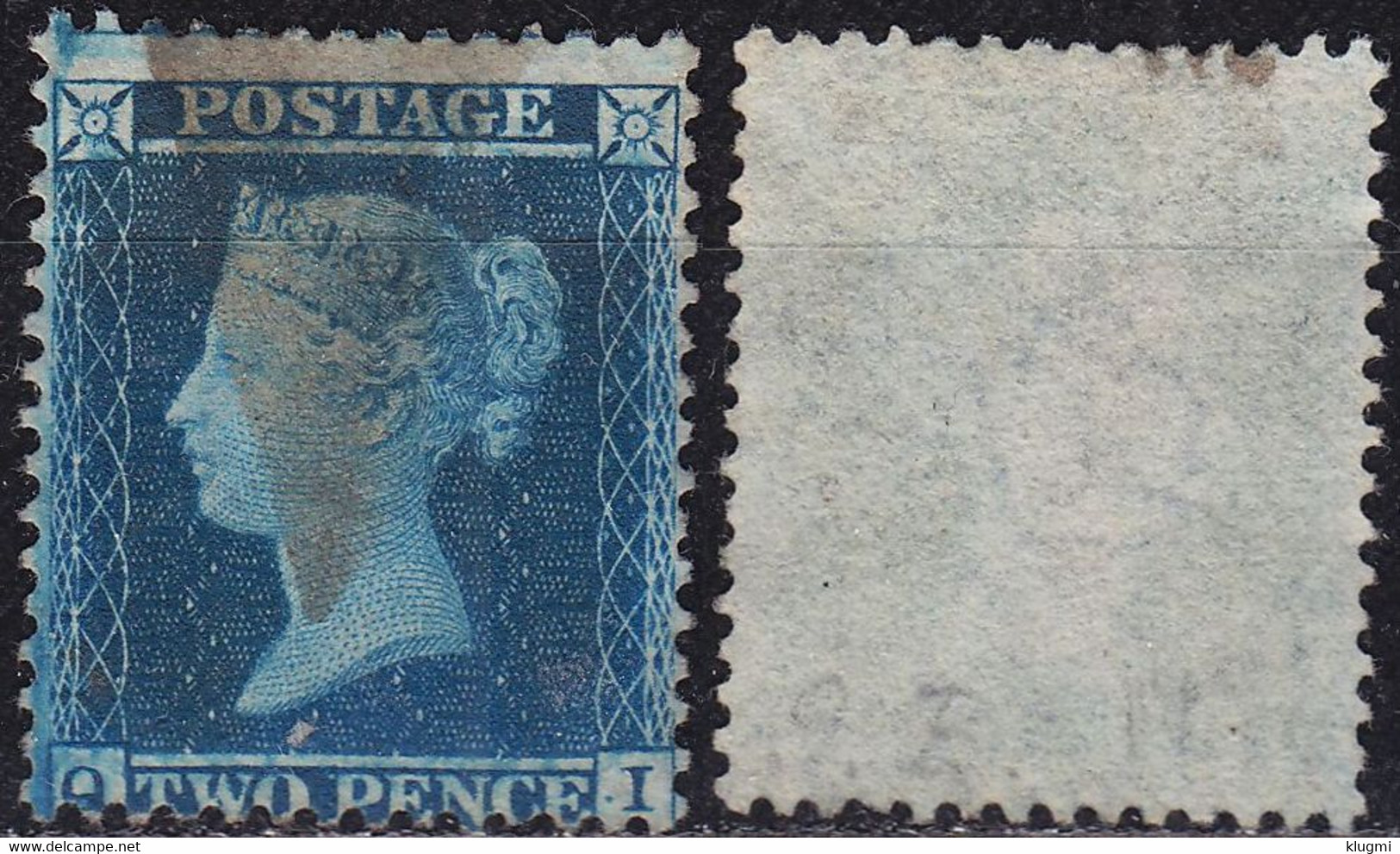 ENGLAND GREAT BRITAIN [1850] MiNr 0009 B ( O/used ) [01] - Used Stamps