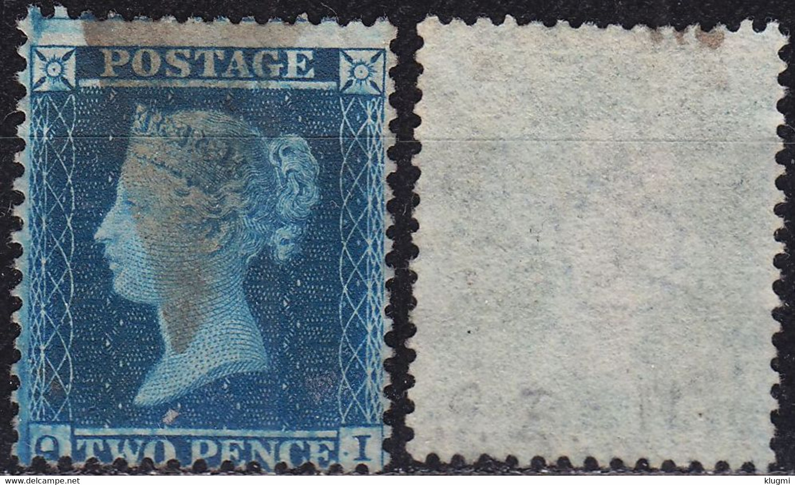 ENGLAND GREAT BRITAIN [1850] MiNr 0009 B ( O/used ) [01] - Gebraucht