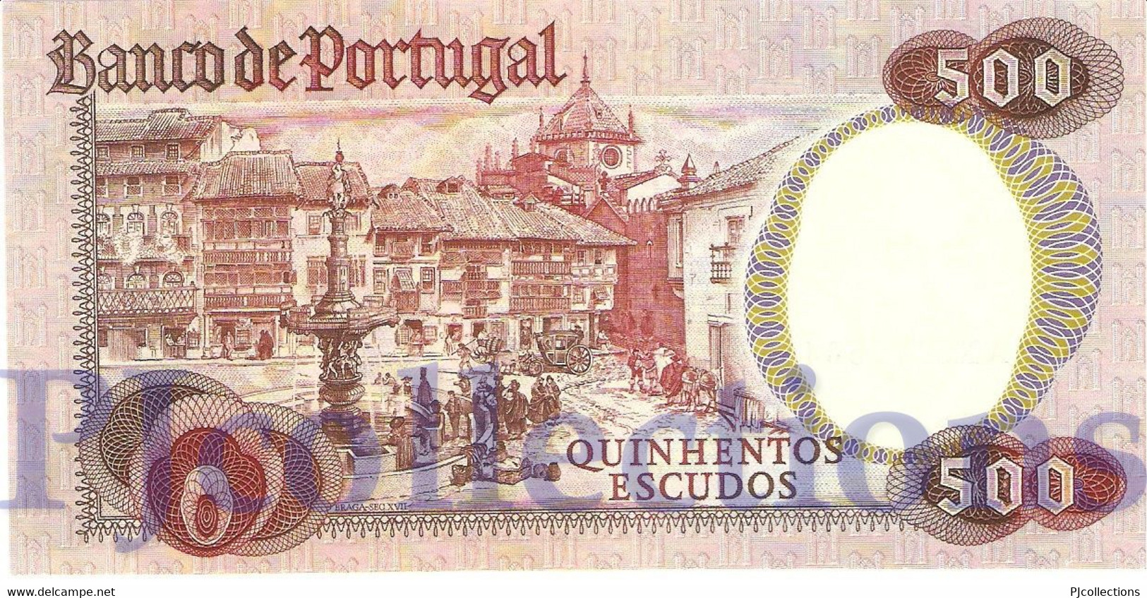 PORTUGAL 500 ESCUDOS 1979 PICK 177 AU/UNC - Portugal