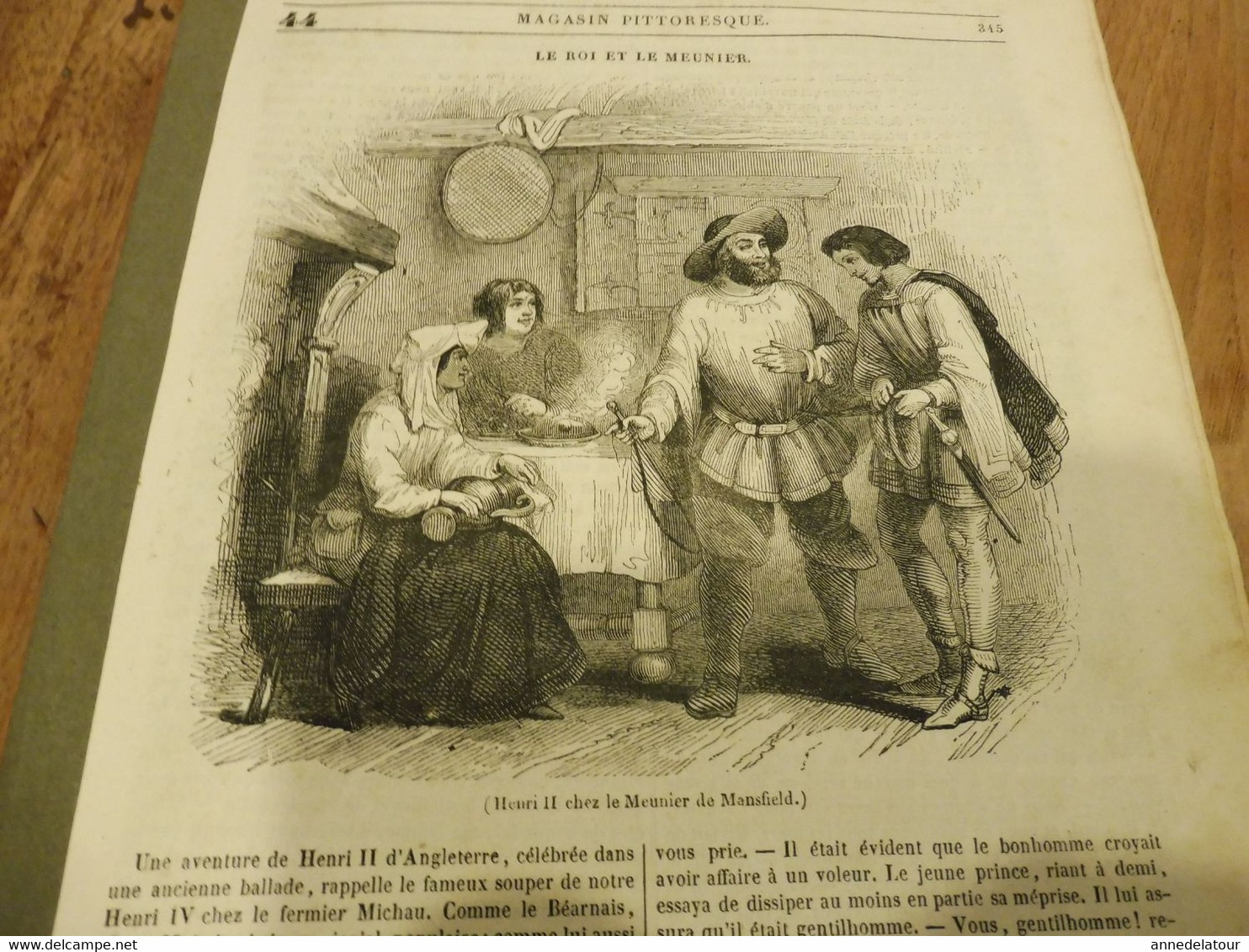 1839  Couvent Des Franciscains à Athènes (Grèce); Henri II Chez Le Meunier De Mansfield; Georges Cuvier ; Etc - 1800 - 1849