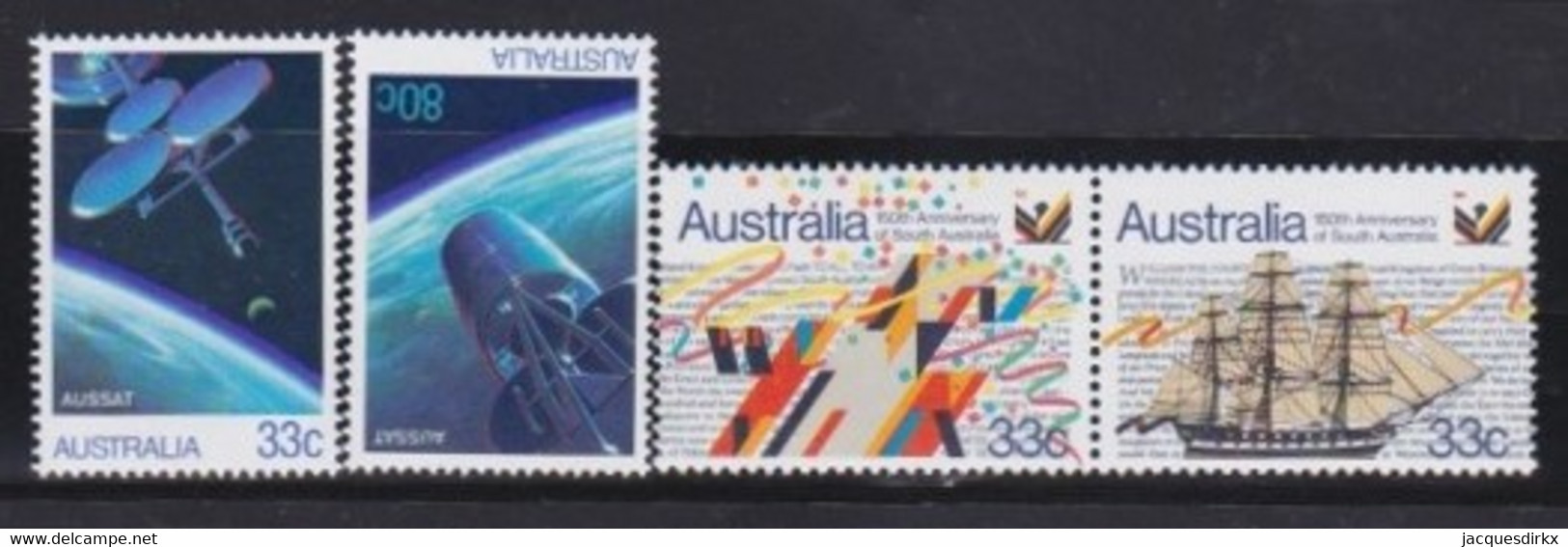 Australia    .    SG   .    998/1001       .   **       .    MNH - Ongebruikt