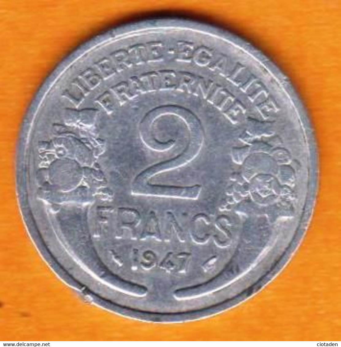 France - 2F - Morlon - 1947 - 2 Francs