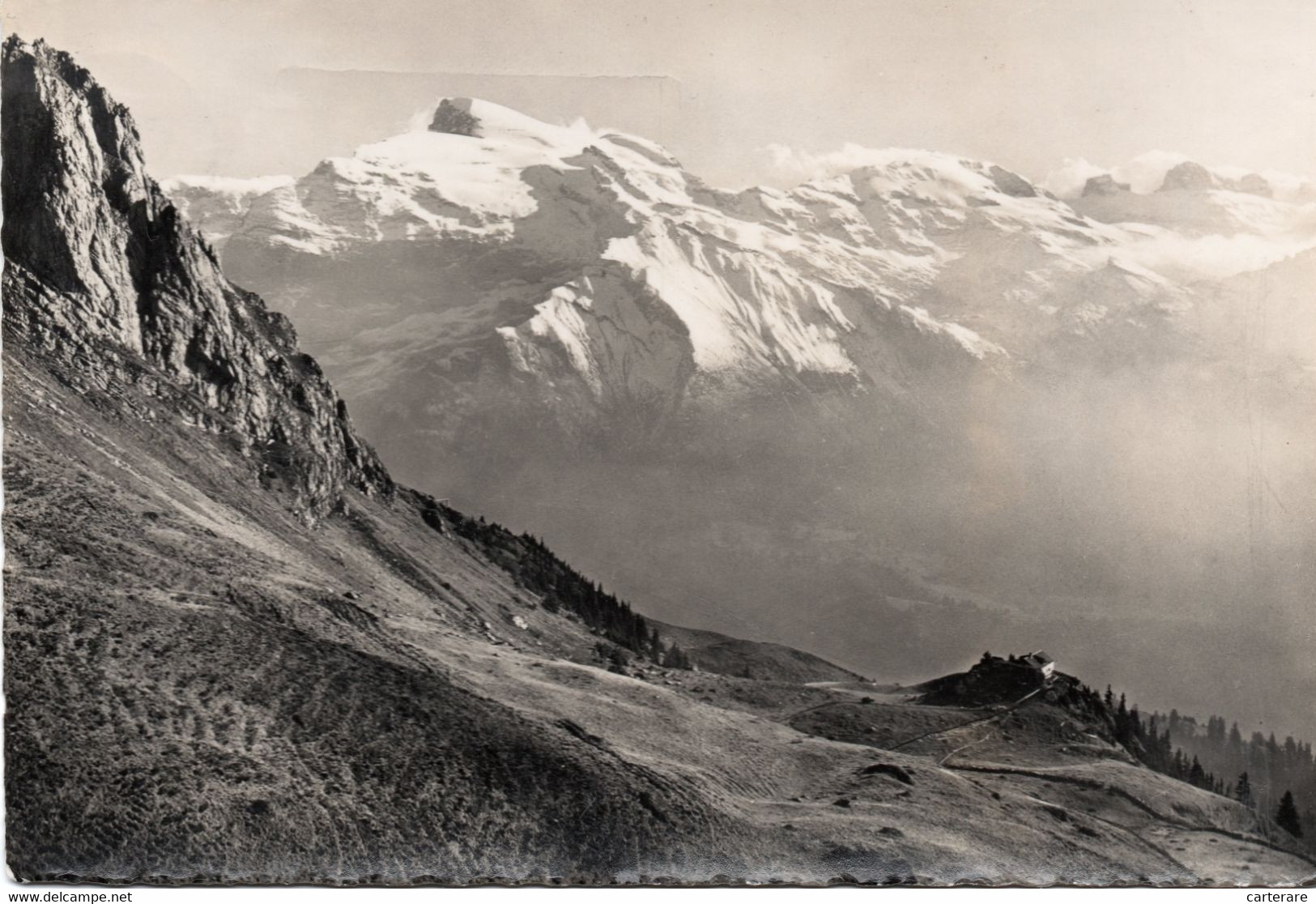 SUISSE,SWITZERLAND,SWISS,HELVETIA,SCHWEIZ,SVIZZERA ,OBWALD,ENGELBERG,1951,CARTE PHOTO MEUSER,RARE - Engelberg