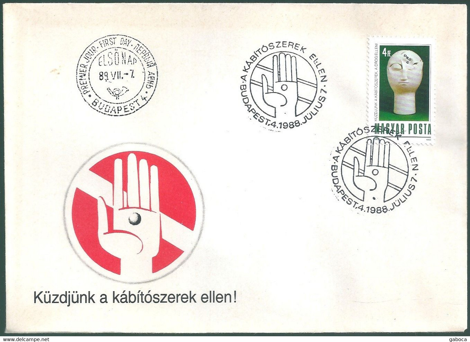 C2598 Hungary FDC Health Healthcare Medicine Disease Drugs - Drogue