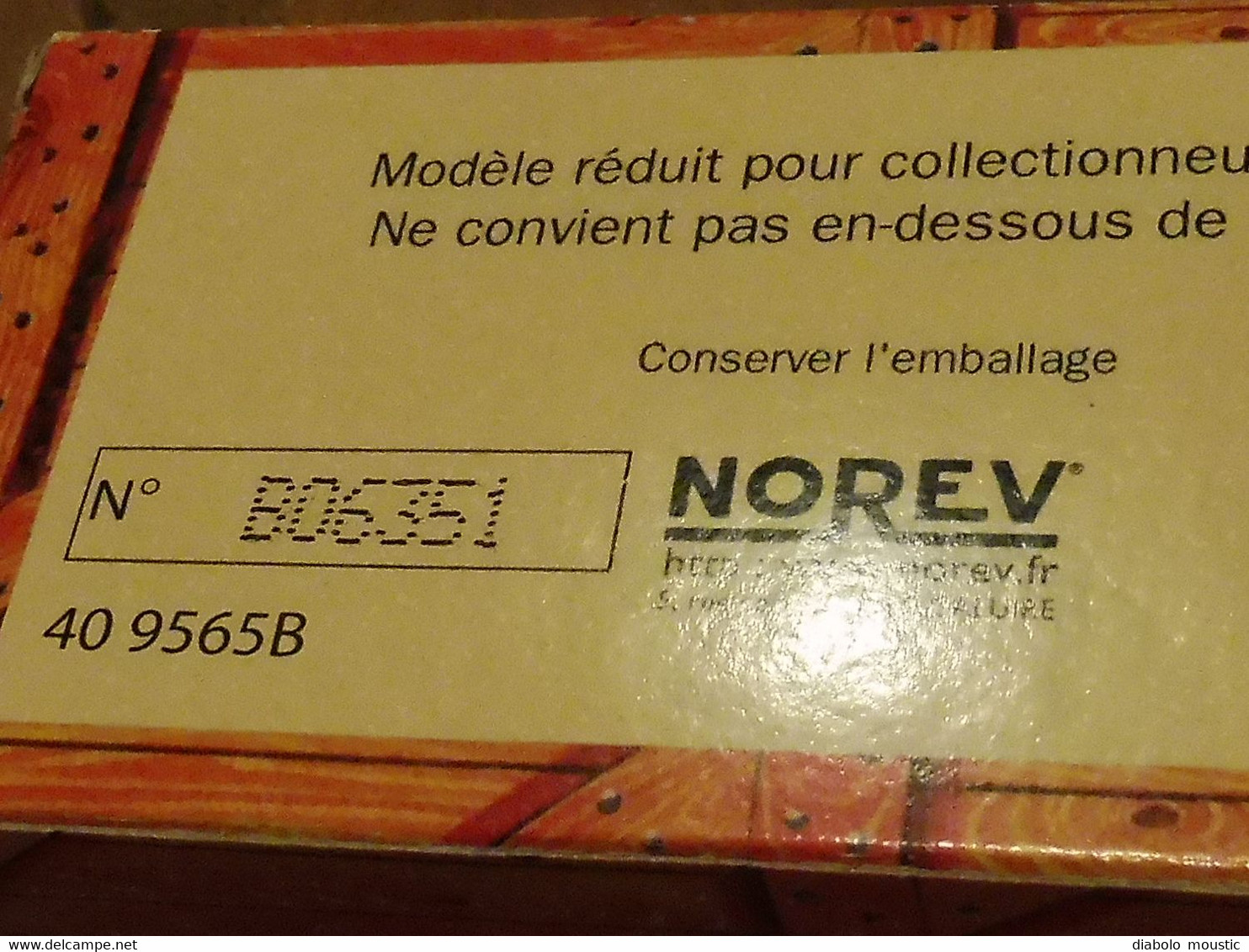 Modèle Réduit 1/43e  CITROËN 2CV AZU Pick-Up MIKO Crèmes Glacées 1963   "NOREV" (état Superbe Avec Emballage D'origine) - Norev