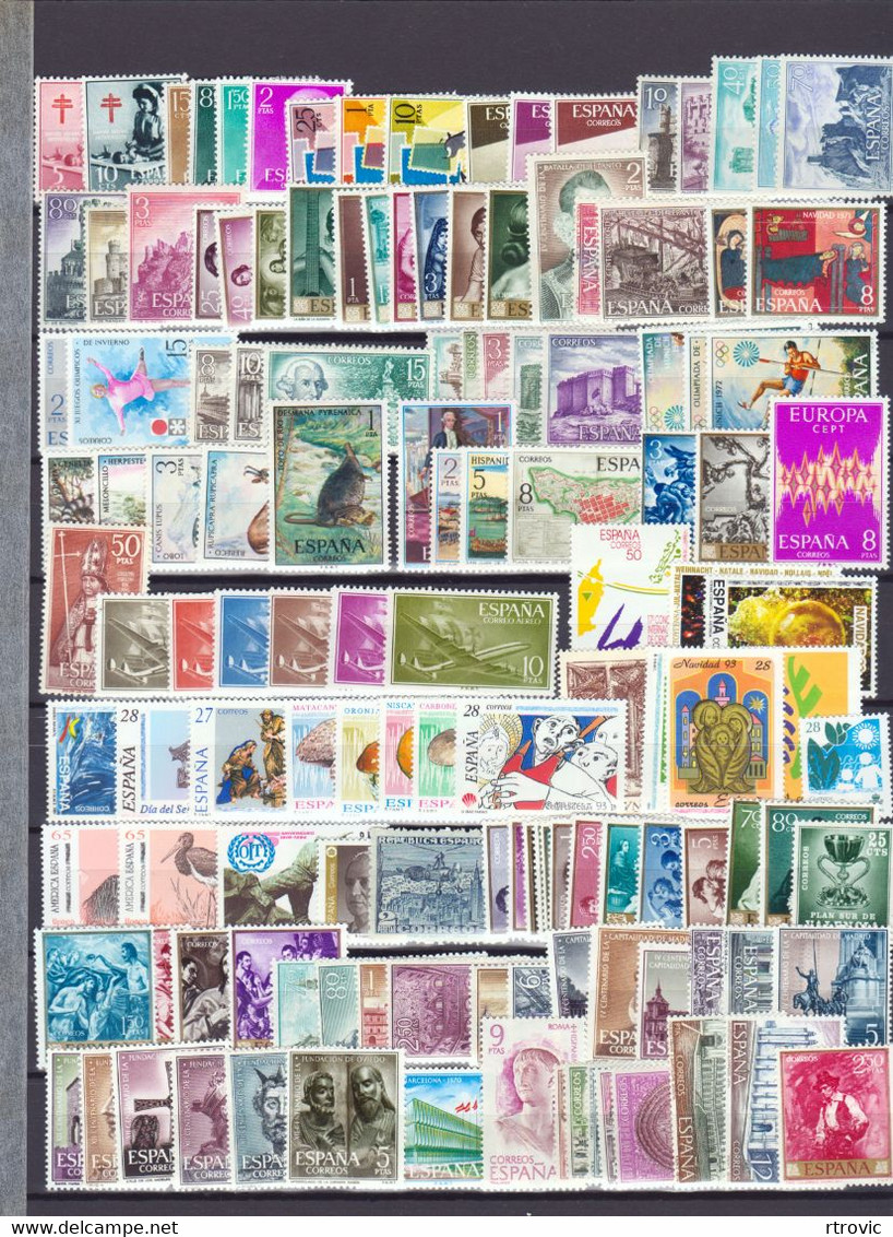 Lot De Timbres Espagne - Collections