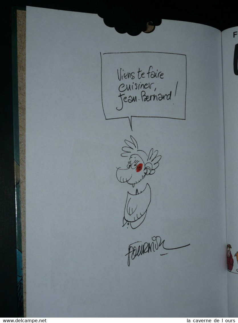 Rare BD Dédicacée Avec Dessin, LES CRANNIBALES, Fournier Zidrou Dupuis 1999, Dédicace Autographe - Dedicados