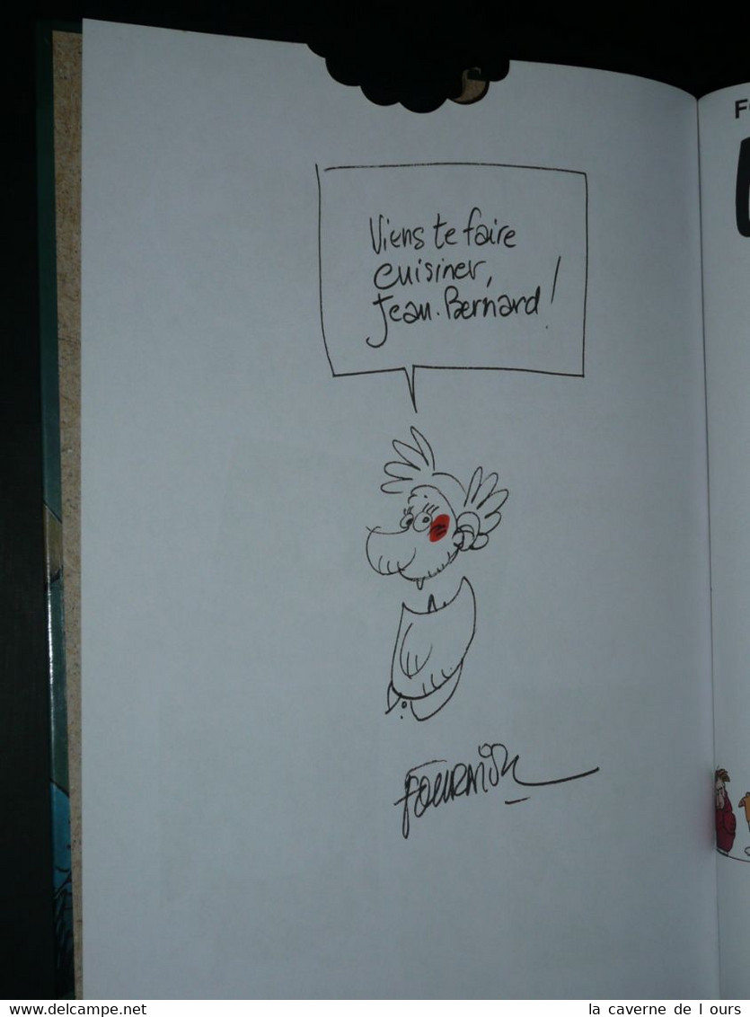 Rare BD Dédicacée Avec Dessin, LES CRANNIBALES, Fournier Zidrou Dupuis 1999, Dédicace Autographe - Dediche