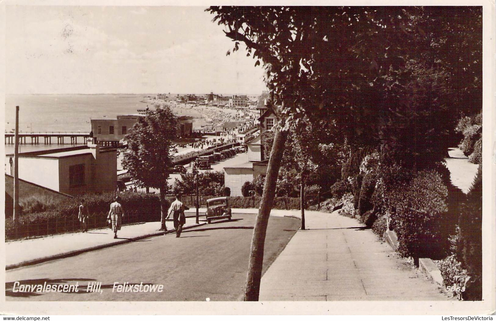 CPA Royaume Uni - Angleterre - Suffolk - Felixstowe - Convalescent Hill - Photo Precision Ltd. - A. Genuine Phot. -Oblit - Autres & Non Classés