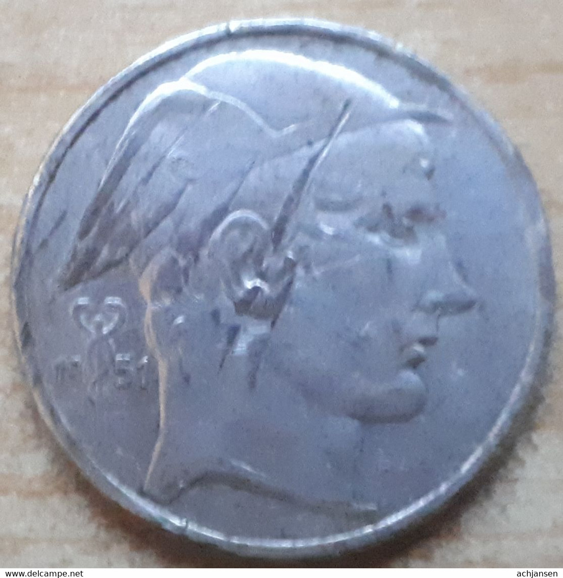 Belgium, 50 Frank 1951 - Silver - 50 Franc