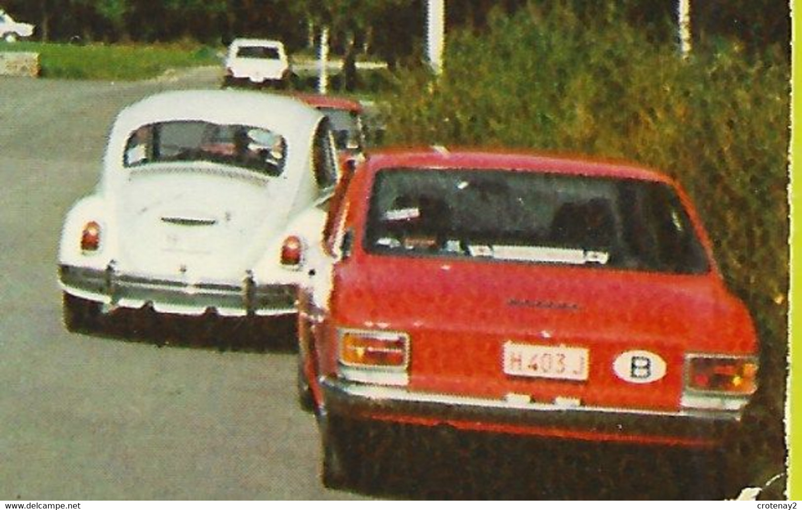 Belgique Luxembourg TENNEVILLE Baconfoy Centre Hospitalier De Ste Ode En 1977 VOIR ZOOMS Renault R15 VW Käfer VOIR DOS - Tenneville