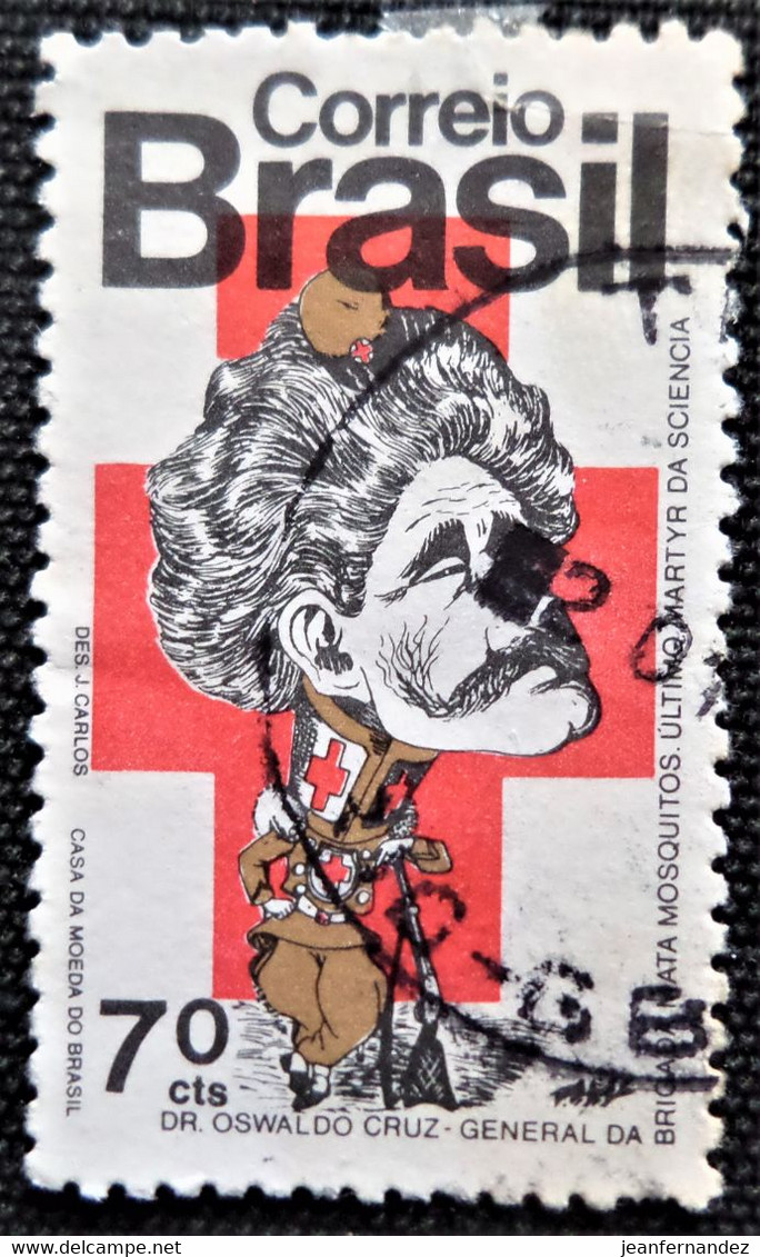 Timbre Du Brésil 1972 Government Services  Stampworld N° 1371 - Oblitérés