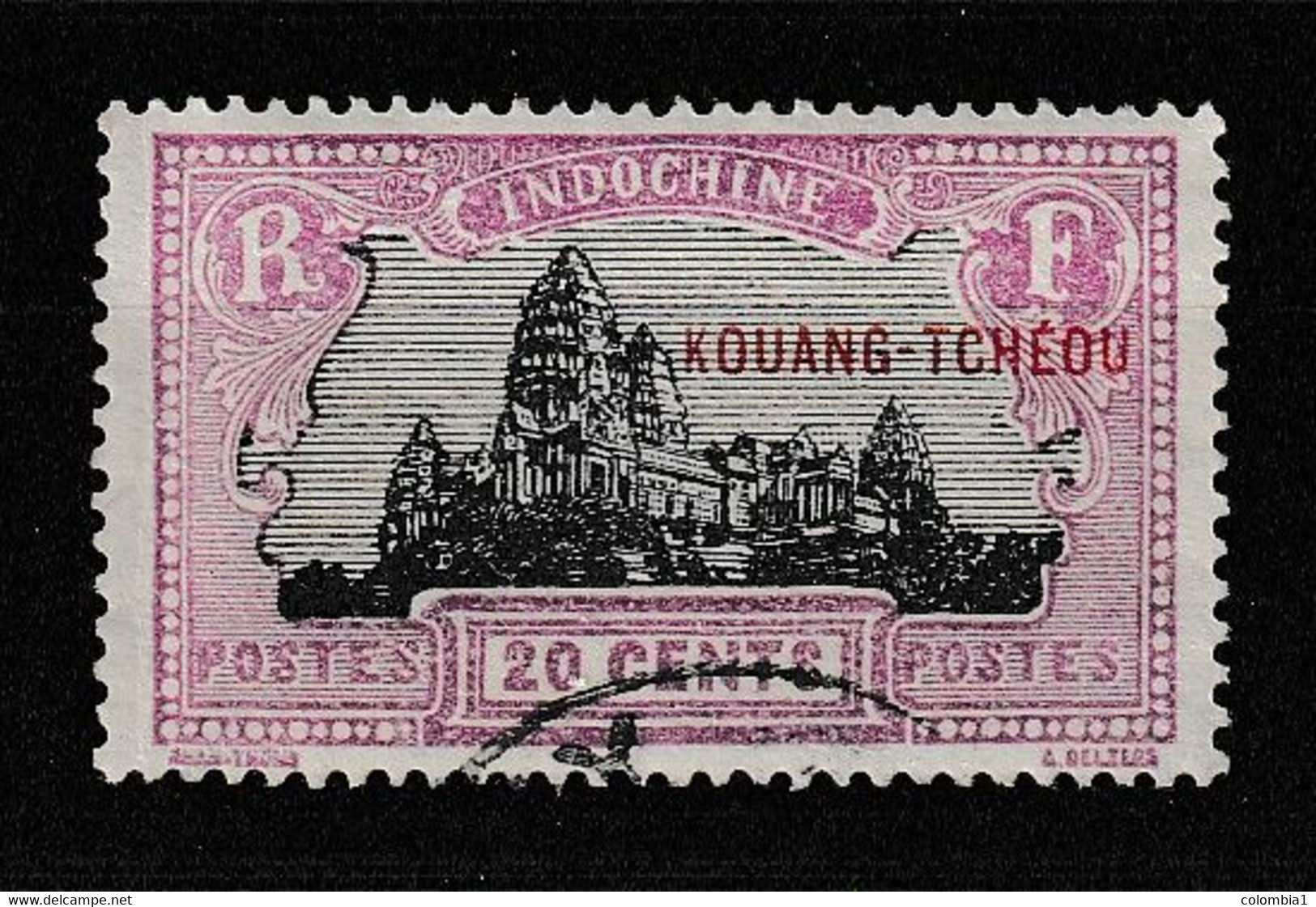 KOUANG TCHEOU YT 90  Oblitéré - Used Stamps