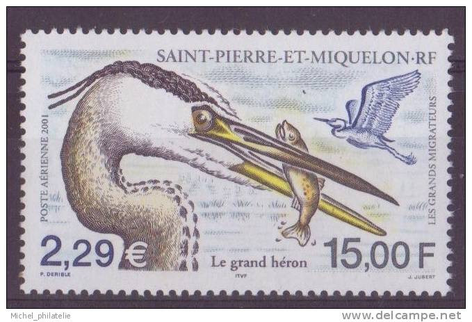 ⭐ Saint Pierre Et Miquelon - Poste Aérienne - YT N° 81 ** - Neuf Sans Charnière ⭐ - Nuevos