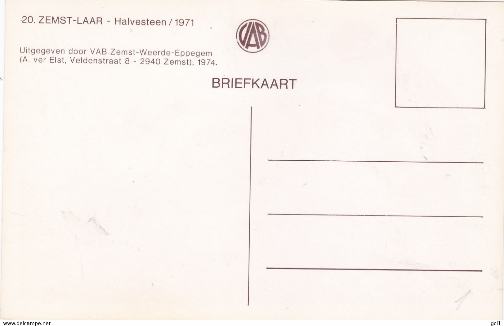 Laar Zemst - Halve Steen - Zemst