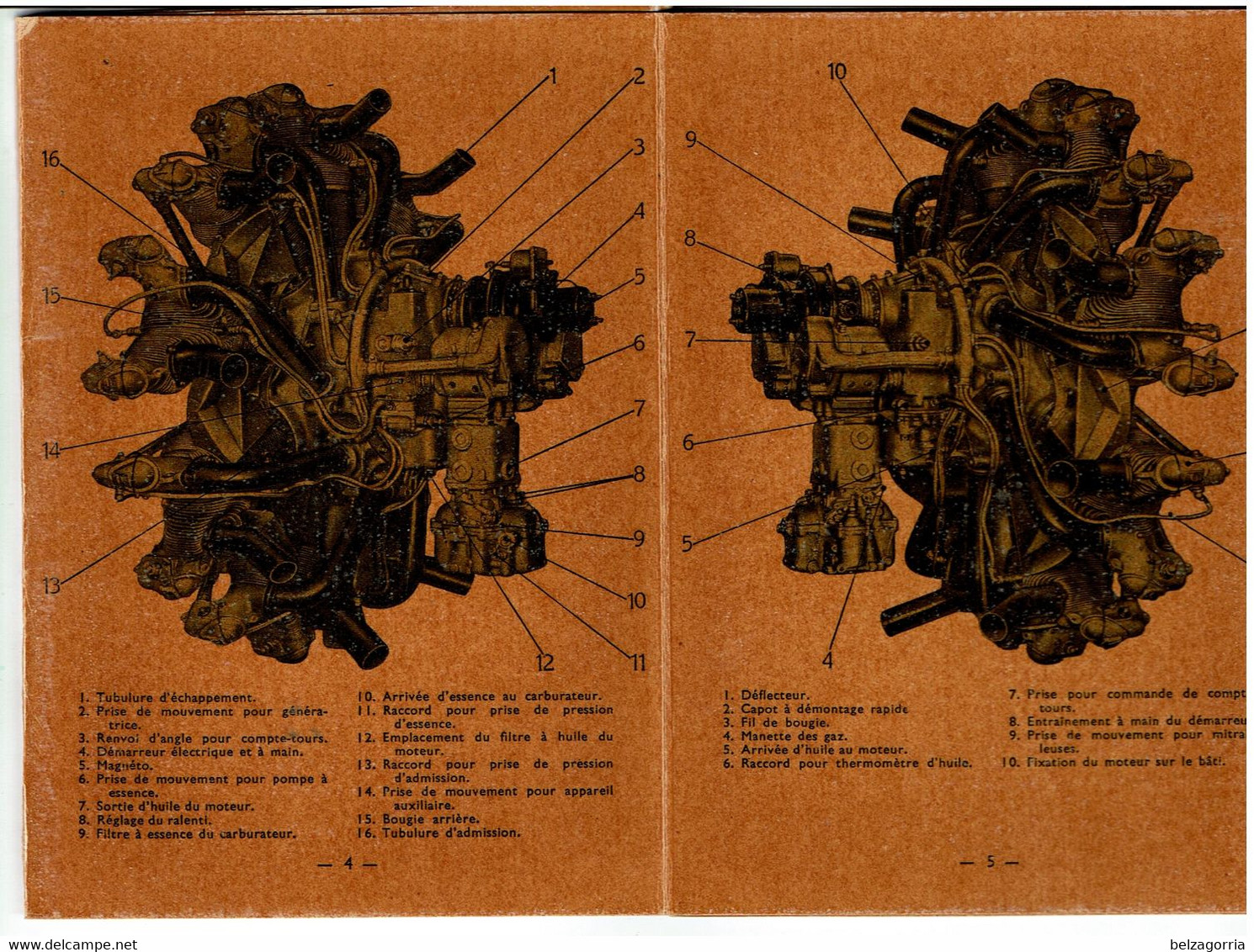 MANUEL MOTEURS AVIATION B.M.W. 132 Z 3  - NOTICE TECHNIQUE ENTRETIEN ET LA CONDUITE DE MOTEUR -TRES RARE - VOIR SCANS - Manuals