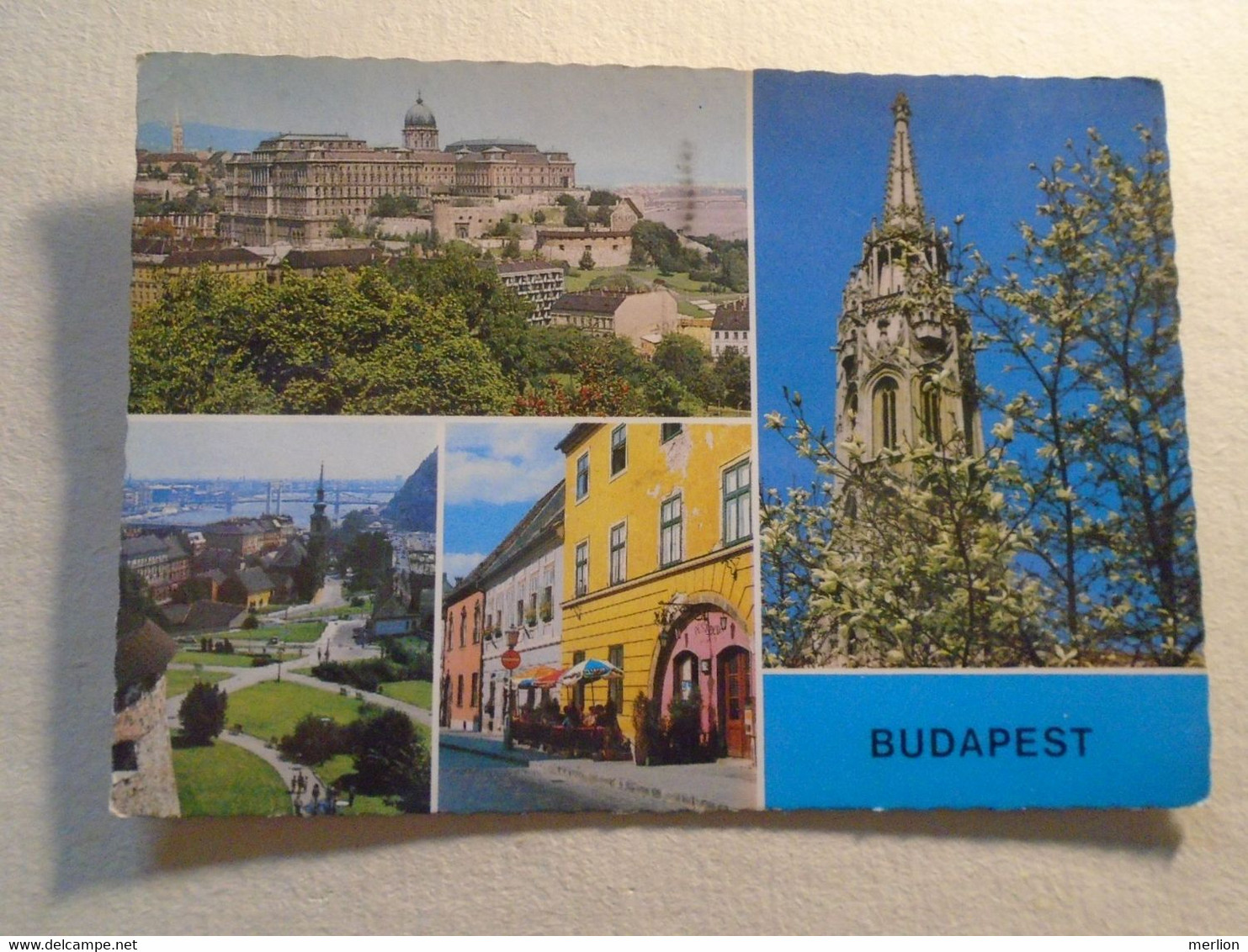 D191953   Hungary Postcard  -Budapest -void Cancel Handstamp 1983 - Sonstige & Ohne Zuordnung