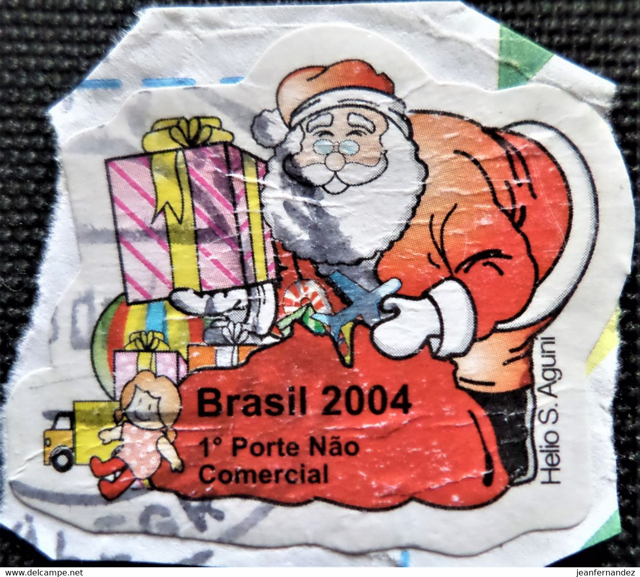 Timbre Du Brésil 2004 Christmas - Self Adhesive  Stampworld N° 3418 - Oblitérés