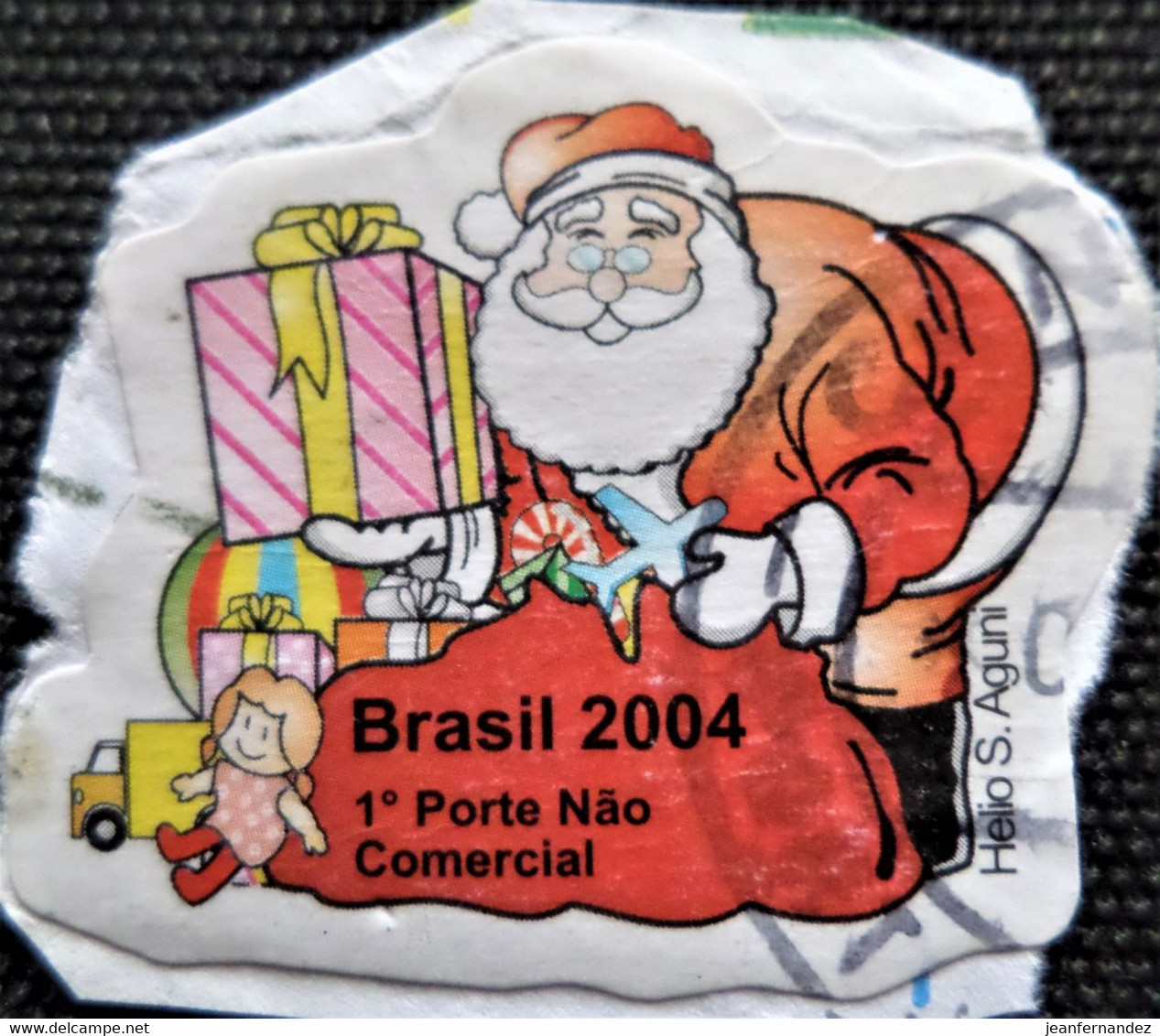 Timbre Du Brésil 2004 Christmas - Self Adhesive  Stampworld N° 3418 - Gebraucht