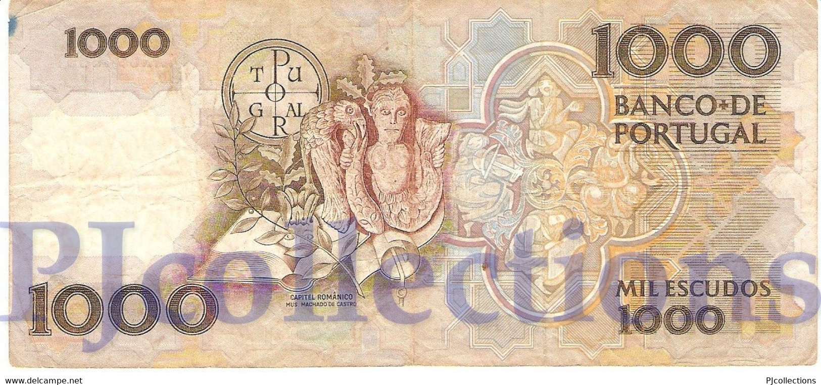 PORTUGAL 1000 ESCUDOS 1990 PICK 181h VF - Portugal