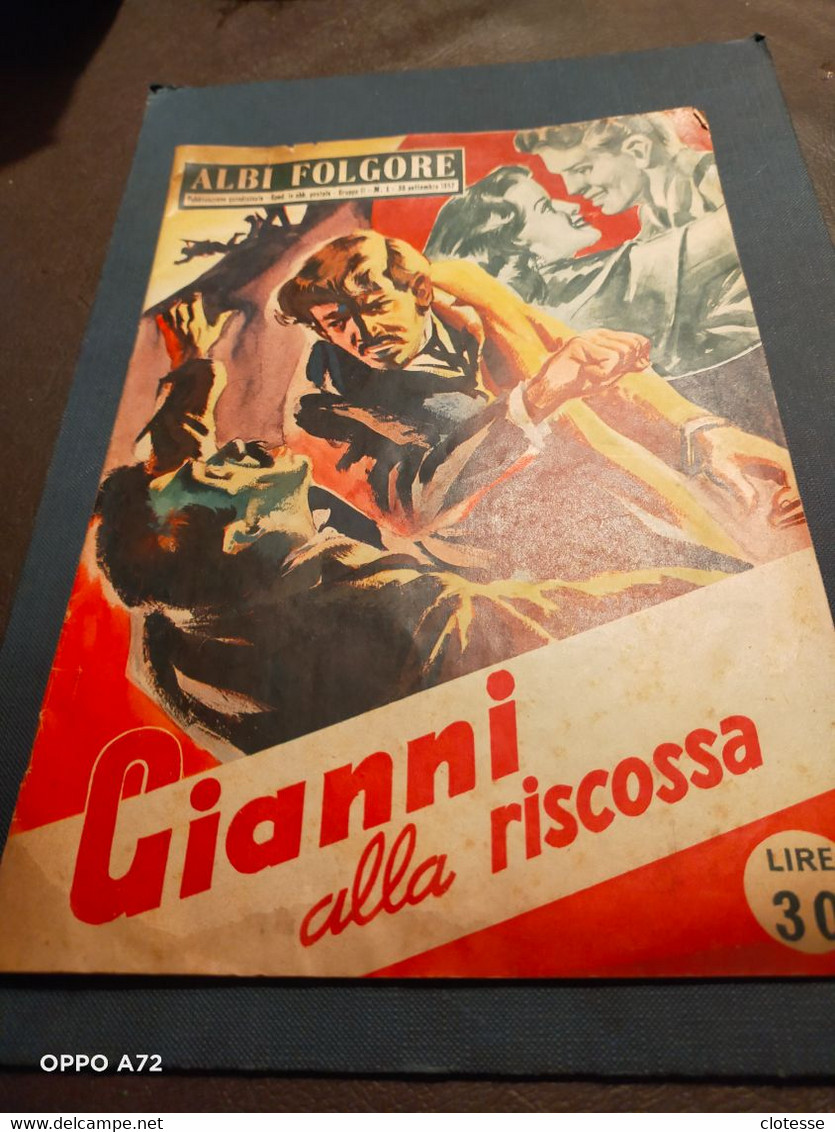 Albi Folgore N.1 30 Settembre 1952 - First Editions