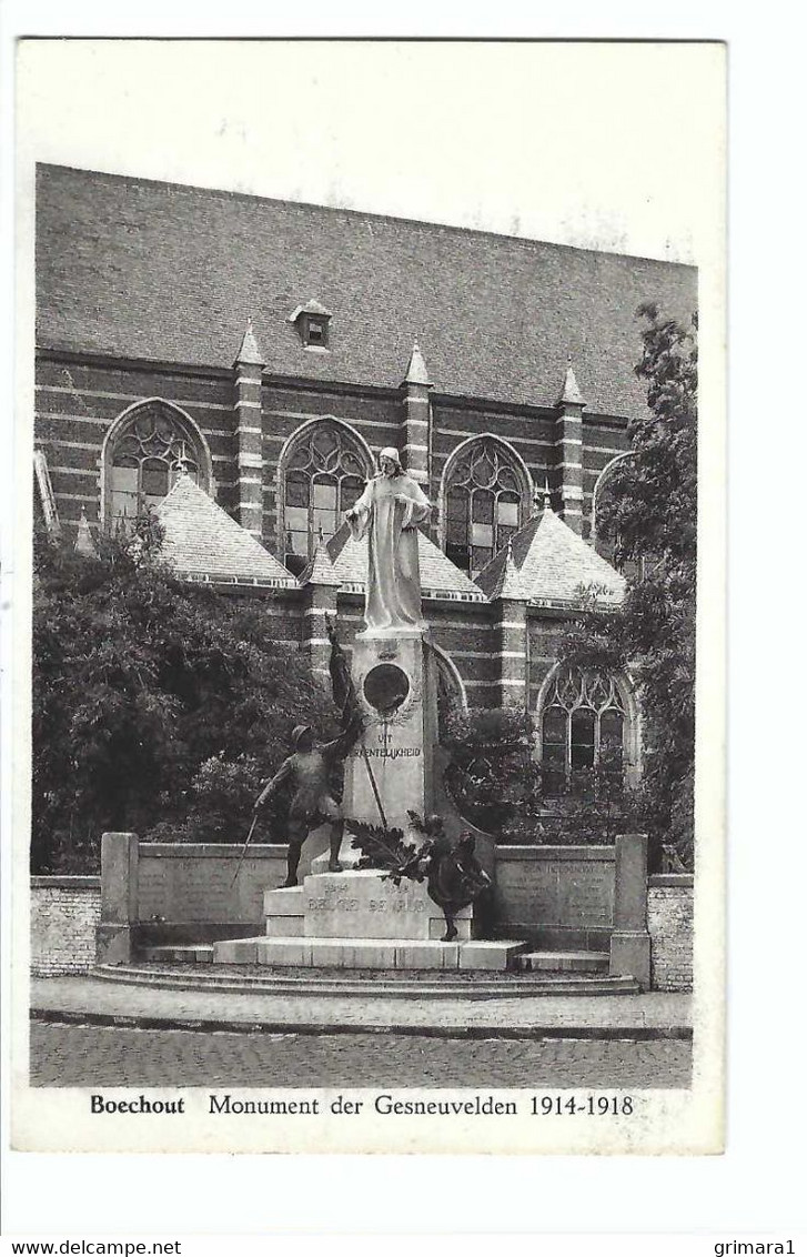 Boechout  Monument Der Gesneuvelden 1914-1918 - Boechout