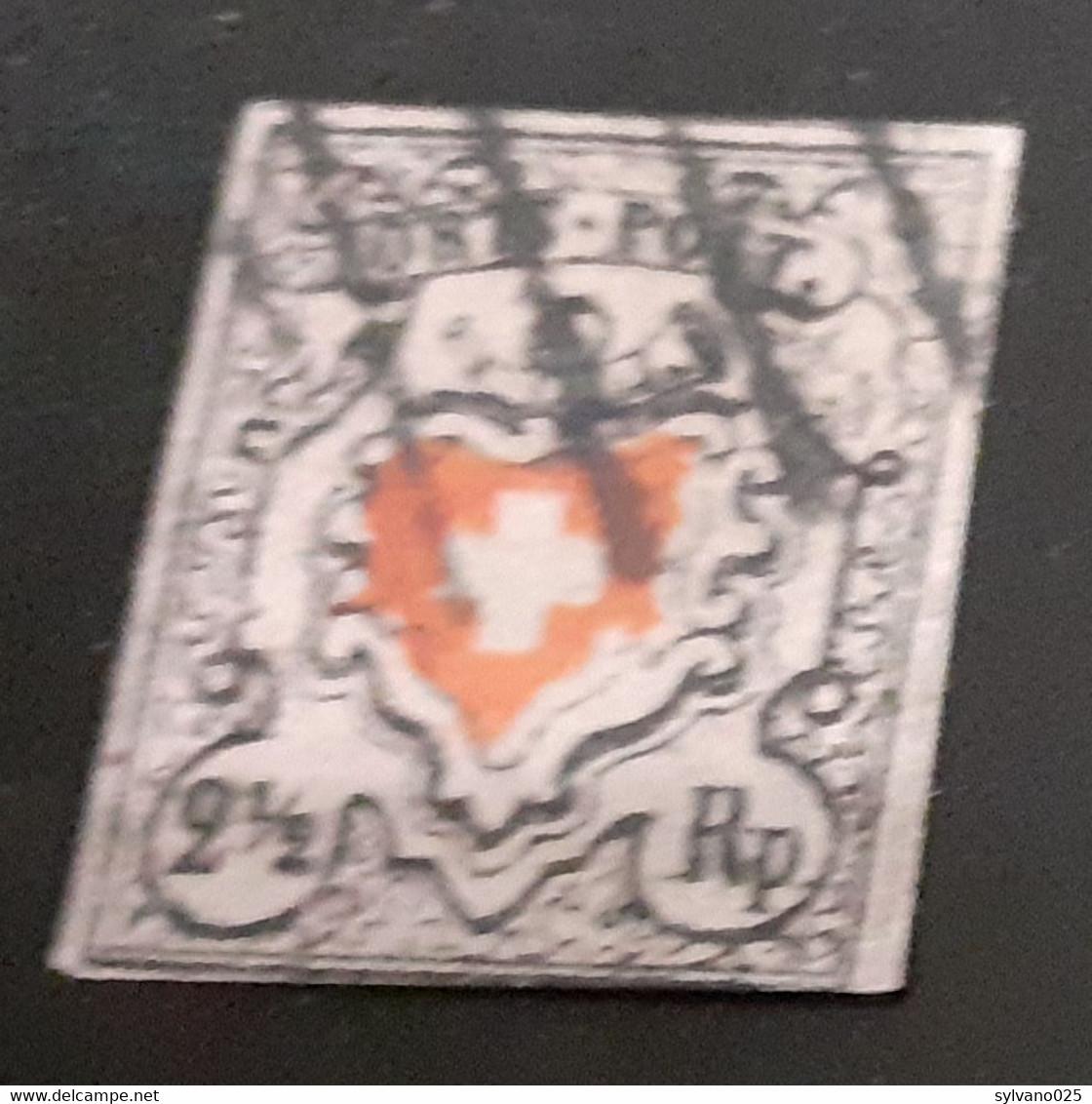 N° 13 Oblit. RARE état TTB - 1843-1852 Federal & Cantonal Stamps