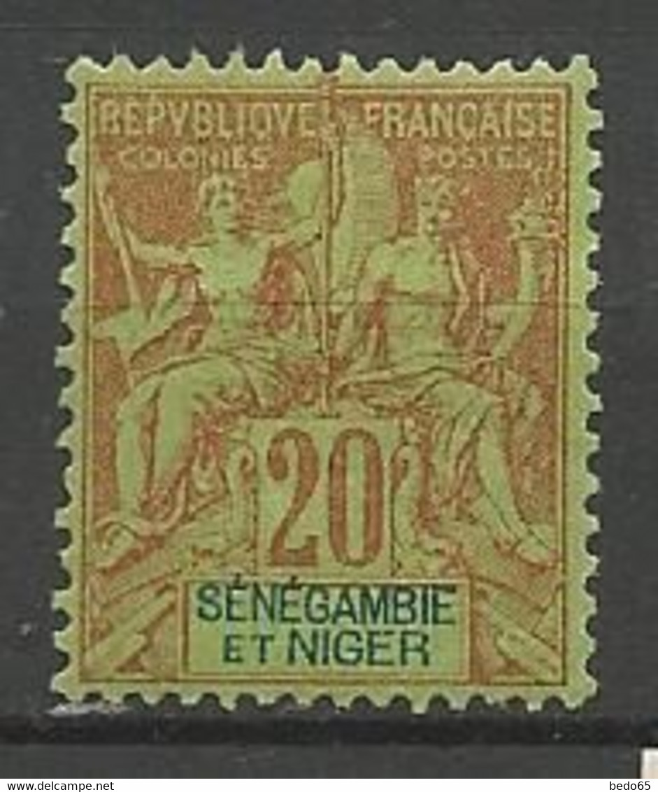 SENEGANBIE ET NIGER N° 7 NEUF* CHARNIERE  / MH - Unused Stamps