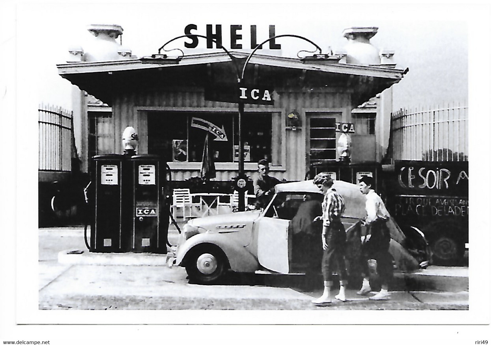 Photo1953 SIMCA 8 Cabriolet,scannes E Description - Coches