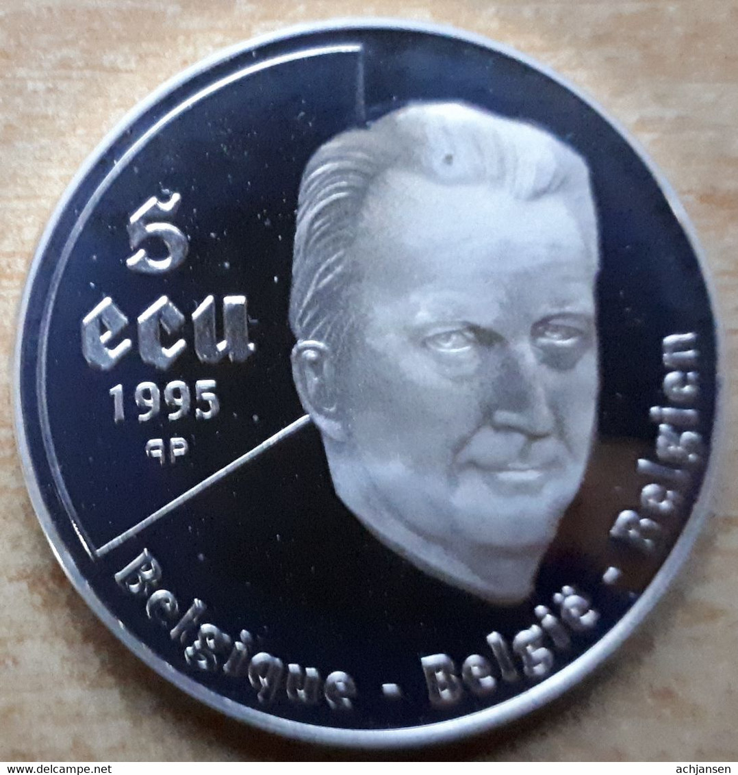 Belgium, 5 Ecu 1995 - Silver Proof - Ecus (or)