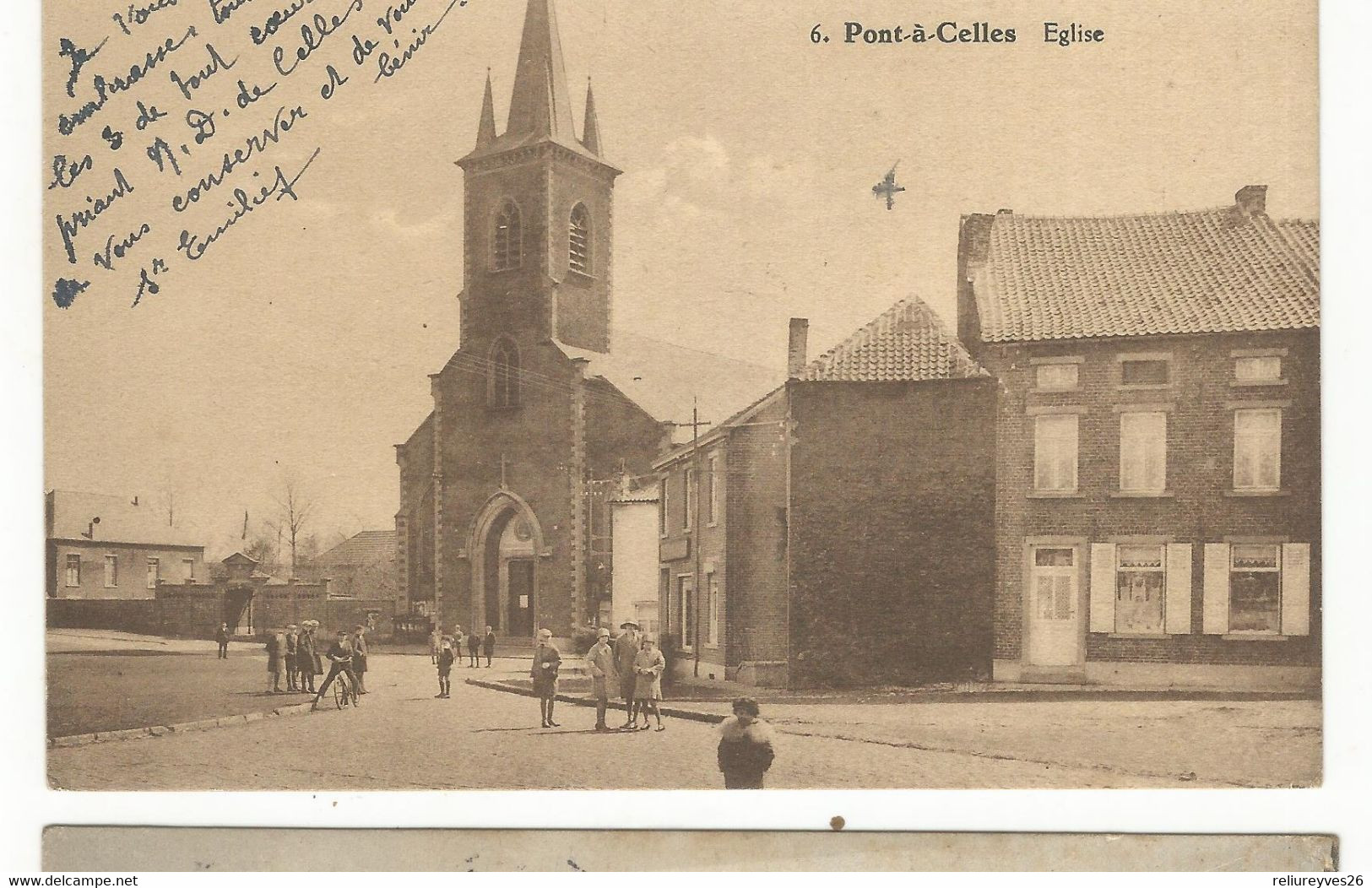 CPA,, Belg. , Pont à Celles , Eglise , Ed. A.H. 1932 - Pont-à-Celles