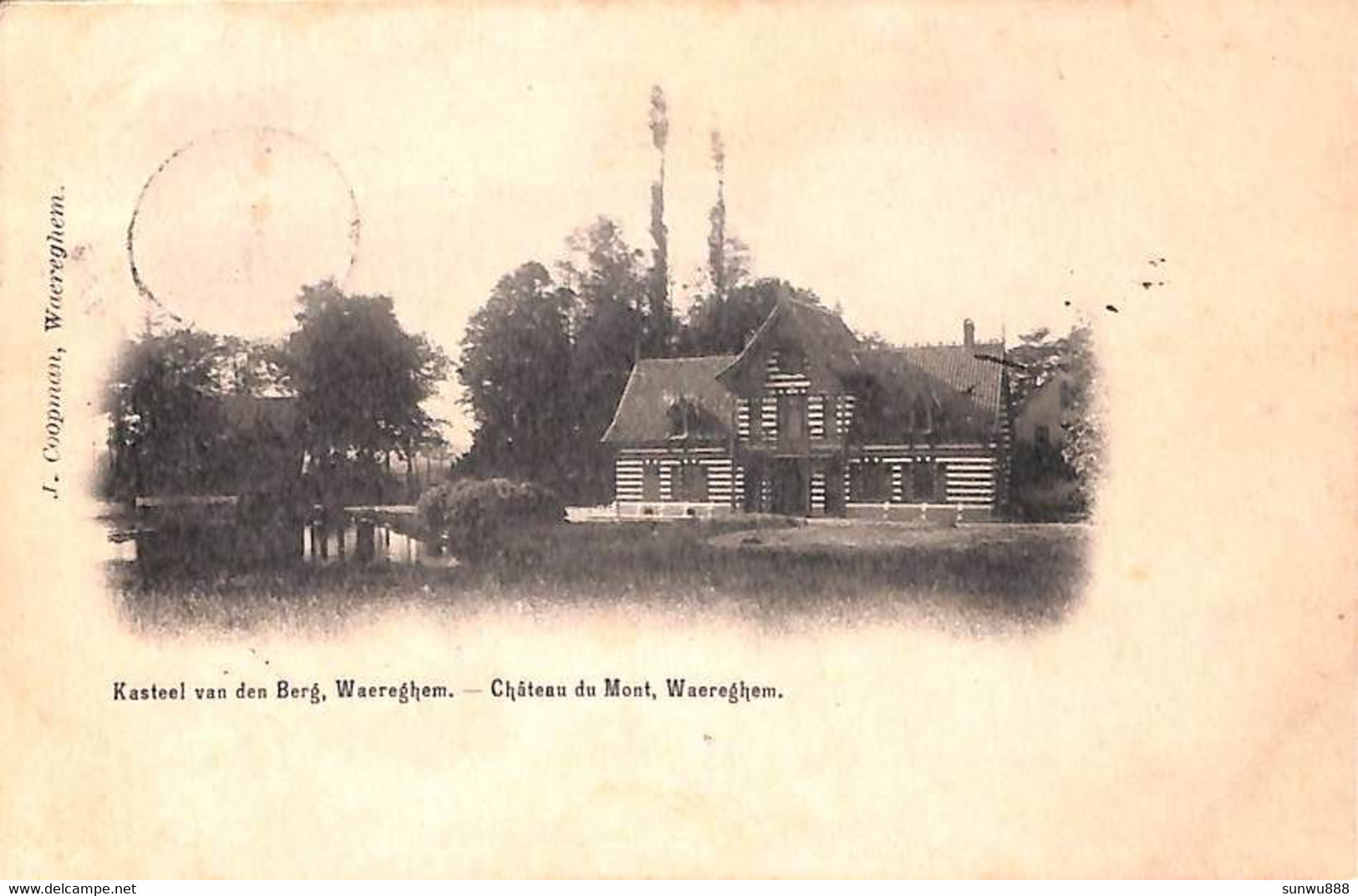 Kasteel Van Den Berg Waregem Waereghem (J. Coopman 1905) - Waregem