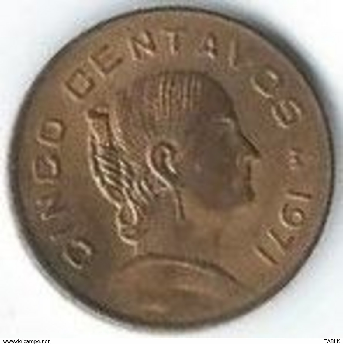 MM509 - MEXICO - 5 CENTAVOS 1971 - Mexique