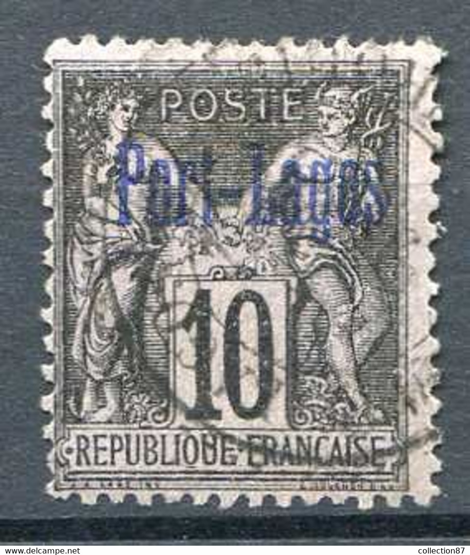 PORT LAGOS > Ø Yvert N° 2A Type I Oblitéré - Ø Used -- Cat 500 € Non Coté Oblitéré - Used Stamps