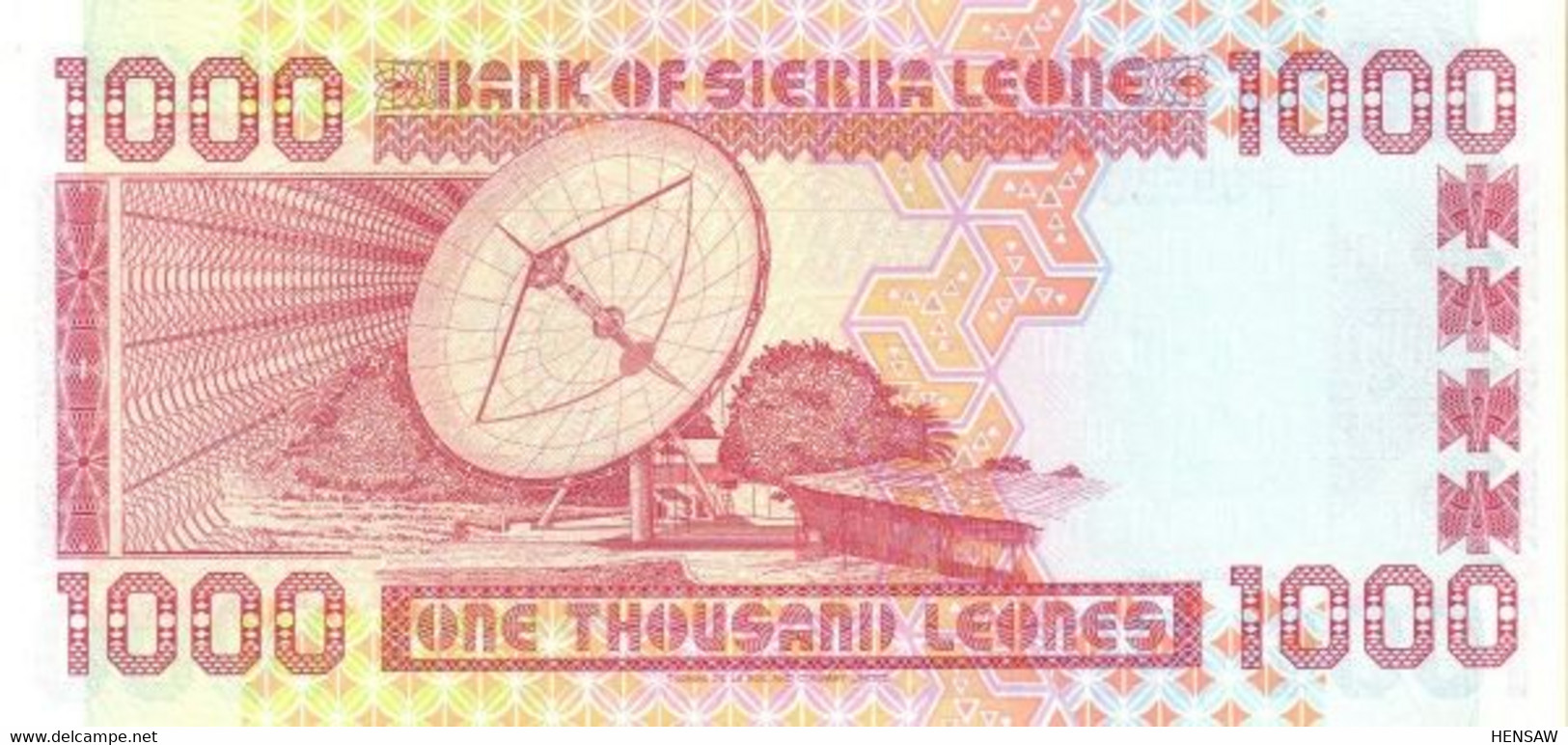 SIERRA LEONE 1000 LEONES P 20 1993 UNC SC NUEVO - Sierra Leone