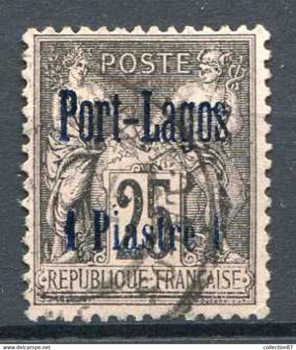 PORT LAGOS > Ø Yvert N° 4 Type II Oblitéré - Ø Used -- Cat 73 € - Used Stamps