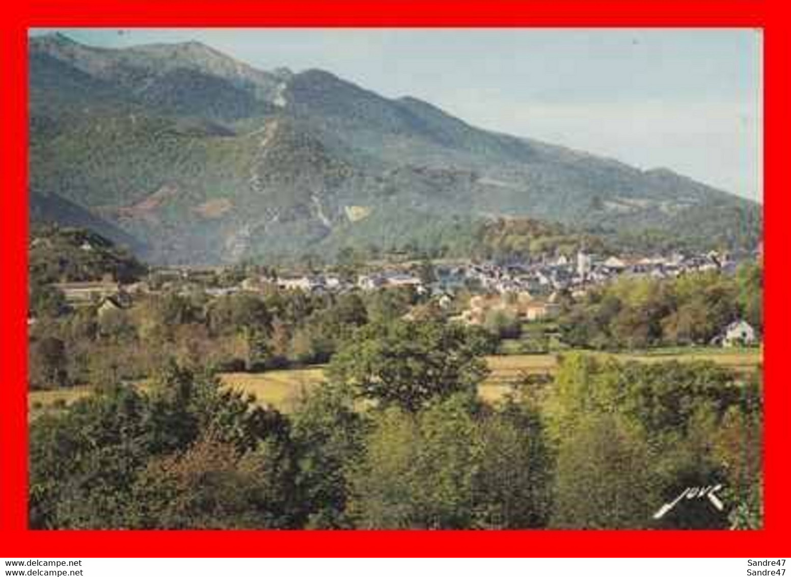 CPSM/gf (64) ARUDY.  Vue Générale Depuis La Côte De Sévignac. *7597 - Arudy