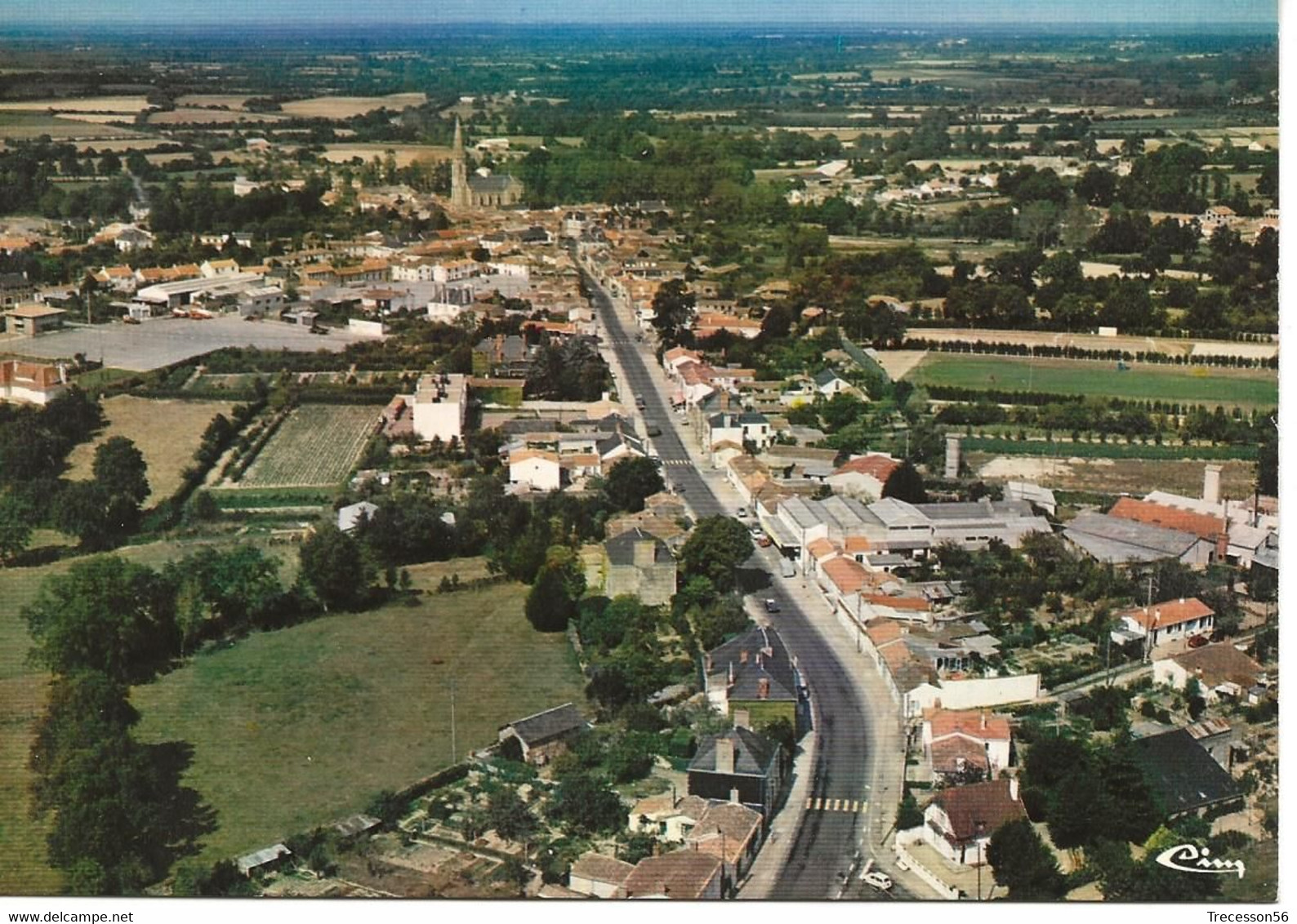 La Mothe Achard--Vue Générale Aérienne - La Mothe Achard