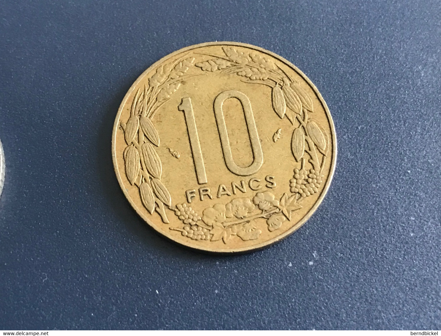 Münze Münzen Umlaufmünze Afrique Centrale Zentralafrika 10 Francs 1985 - Afrique Equatoriale Française (Cameroun)