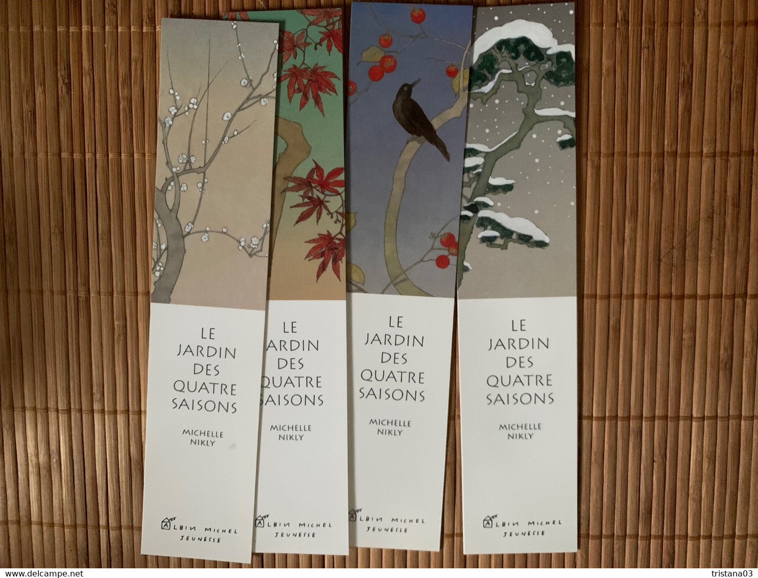 Marque Page Le Jardin Des 4 Saisons - Marque-Pages