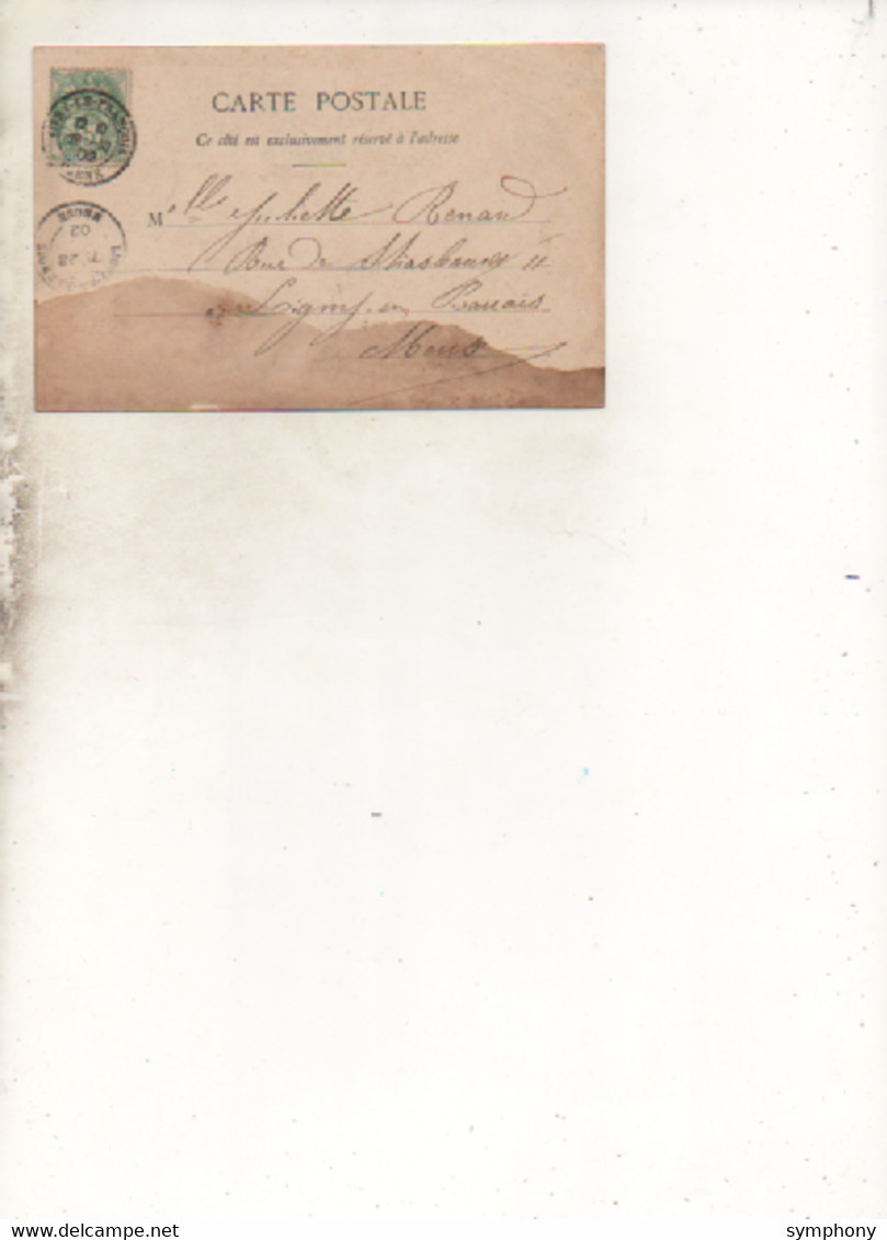 51. CPA - Souvenir De Vitry Fortifié - Les Remparts - Le Barrage Du Canal - Un Coin Des Fossés -1902 - Scan Du Verso - - Vitry-la-Ville