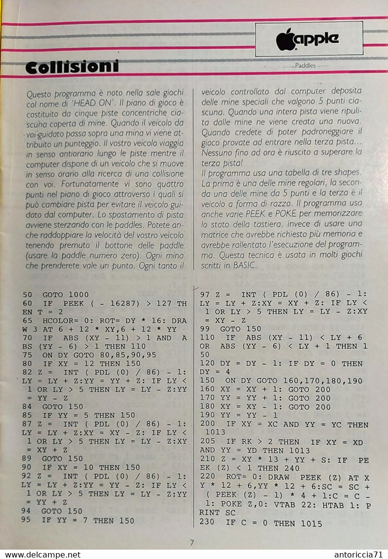 Rivista Paper Soft Del 22 Giugno 1984 Jackson Soft Software Su Carta Computer - Informatique