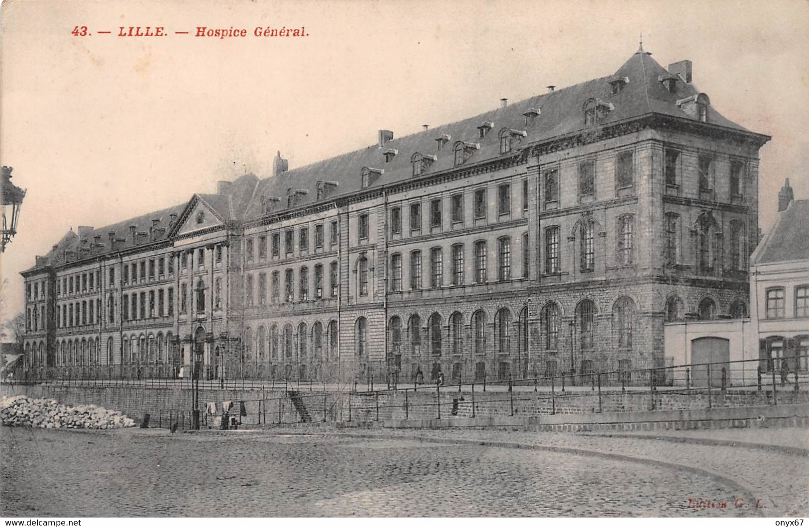 LILLE (59-Nord)  Hospice Général    -  Edition G.L  - - Lille